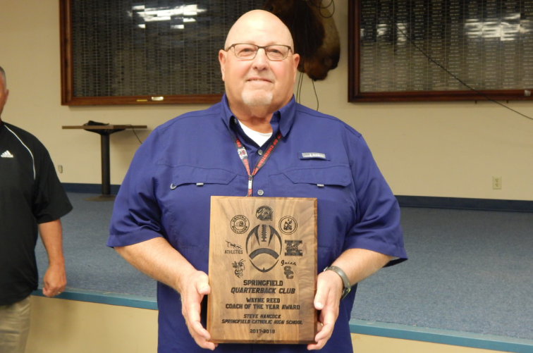 Hancock named coach of the year by Springfield Quarterback Club