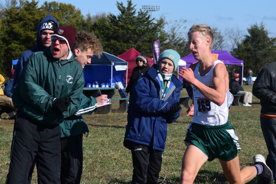 Stephen on his way to a 3rd district title.