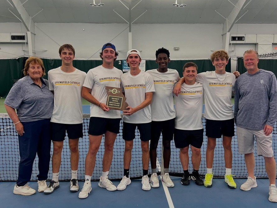 Irish Boys Tennis Earns Team District Championship