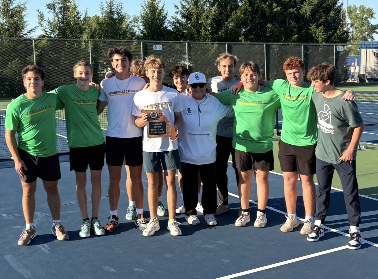 Irish Tennis Earns Class 1 District 6 Title