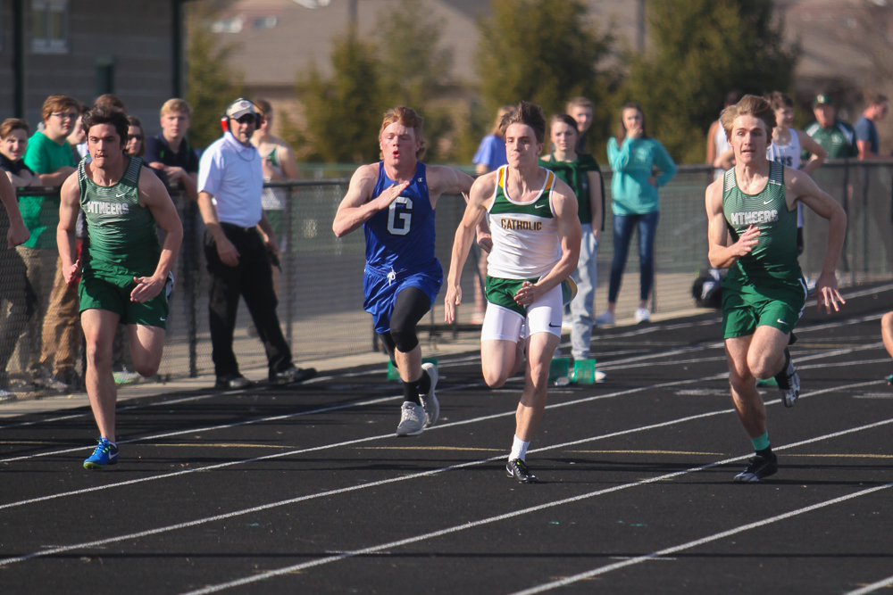 Catholic hosts first track meet in over three years