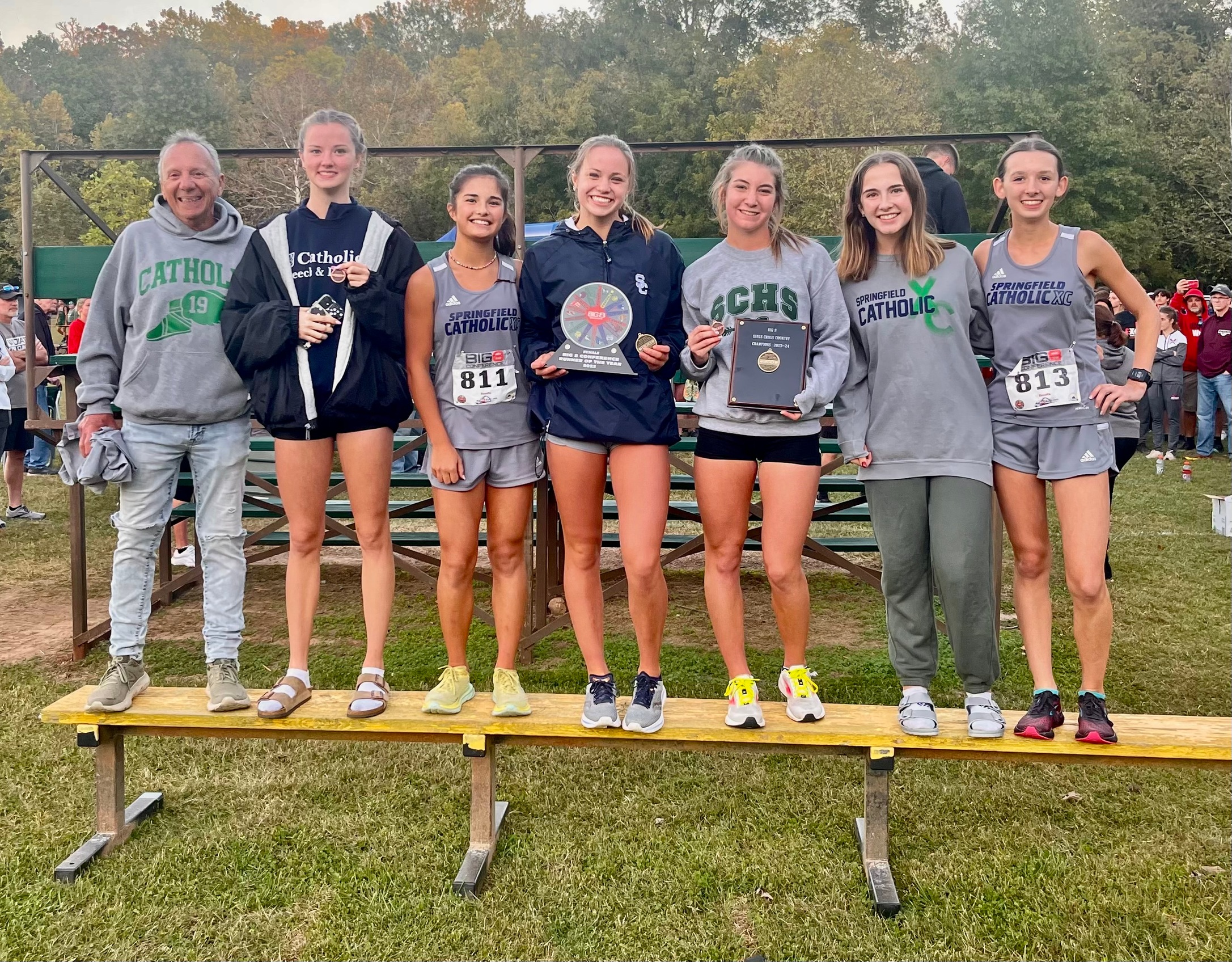 Lady Irish Cross Country Earn Big 8 Conference Championship