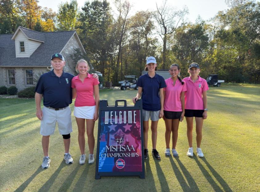 Lady Irish Golf Take 6th at State