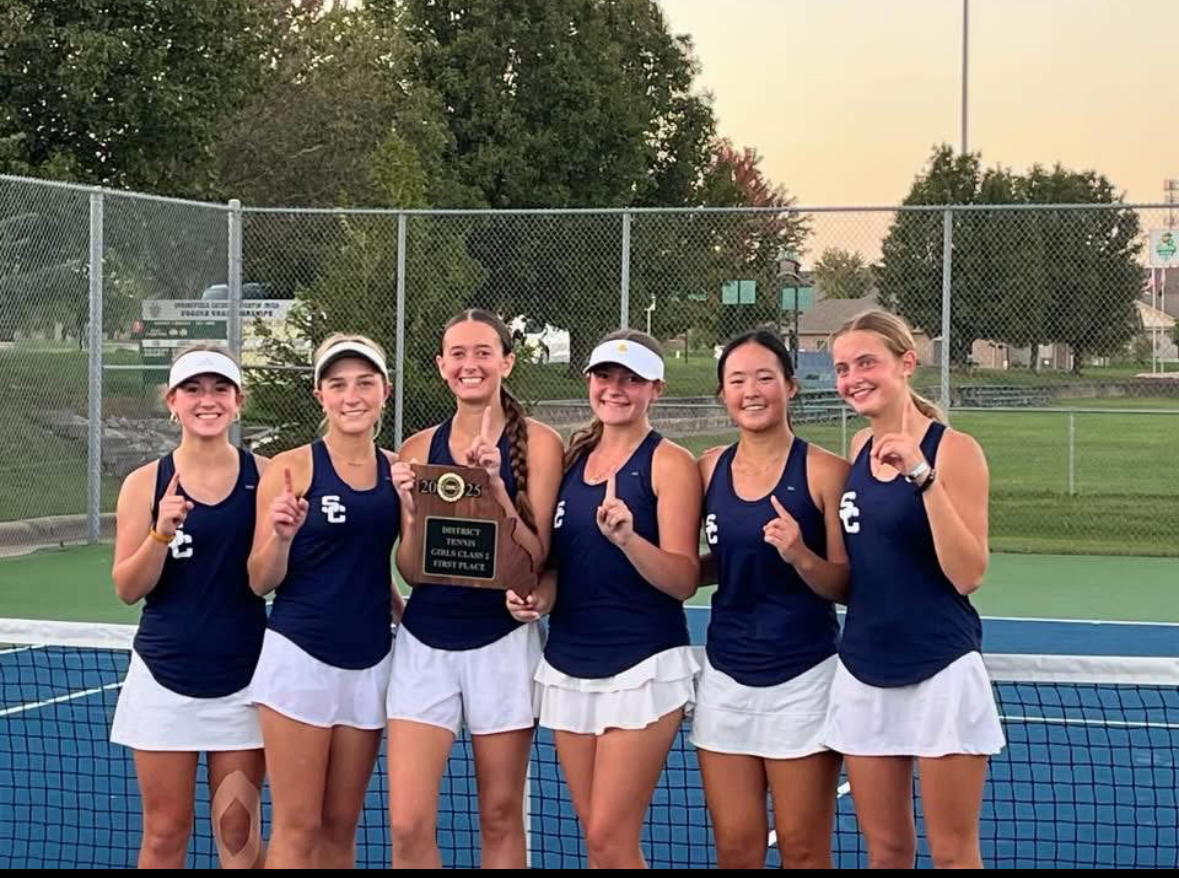 Springfield Catholic Tennis Claims Third Straight District Championship