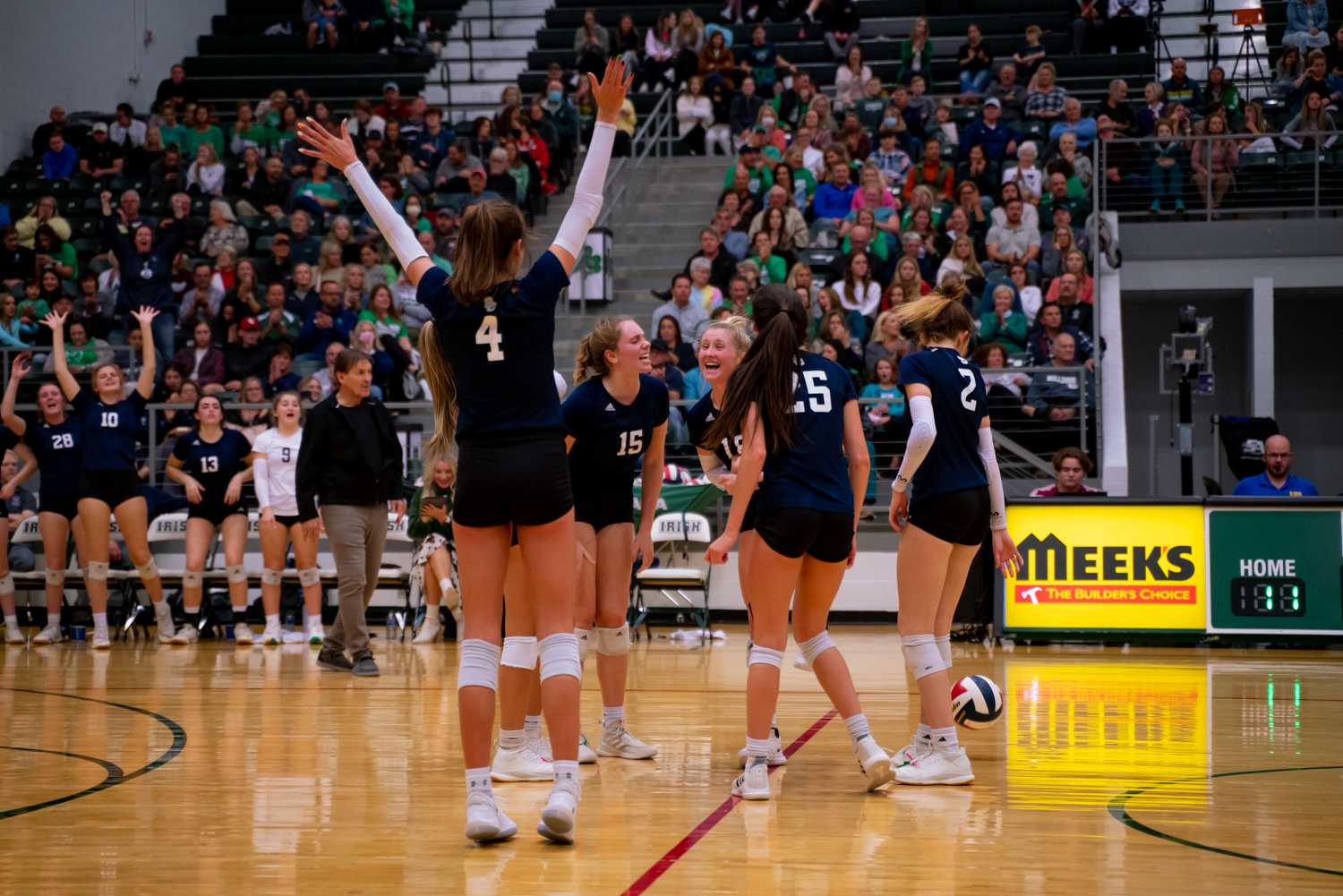 Lady Irish Dominant in Sectional win over ElDo